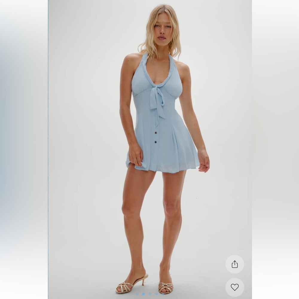 Baby blue Frankie’s dress